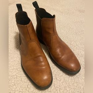 Chelsea leather slip on boot, Rockport brand, mens, size 44.5 US 11, stylish